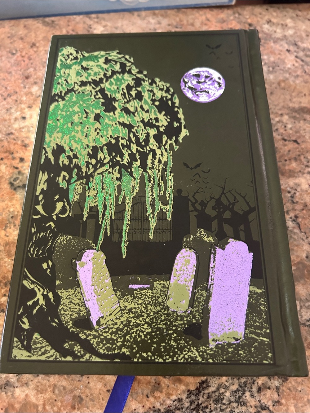 Classic Tales of Horror Hardcover Book - Green & Purple Cover - Picture 2 of 7